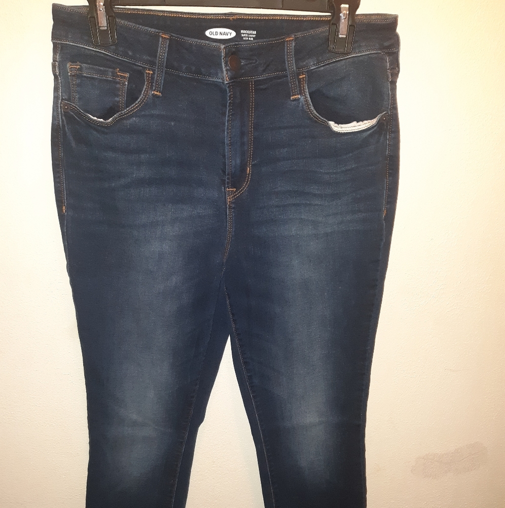 High rise super skinny rockstars size 8